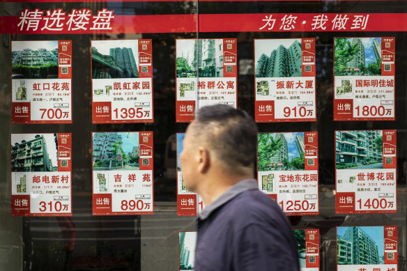 China's property collapse continues to ripple through the country's economy.